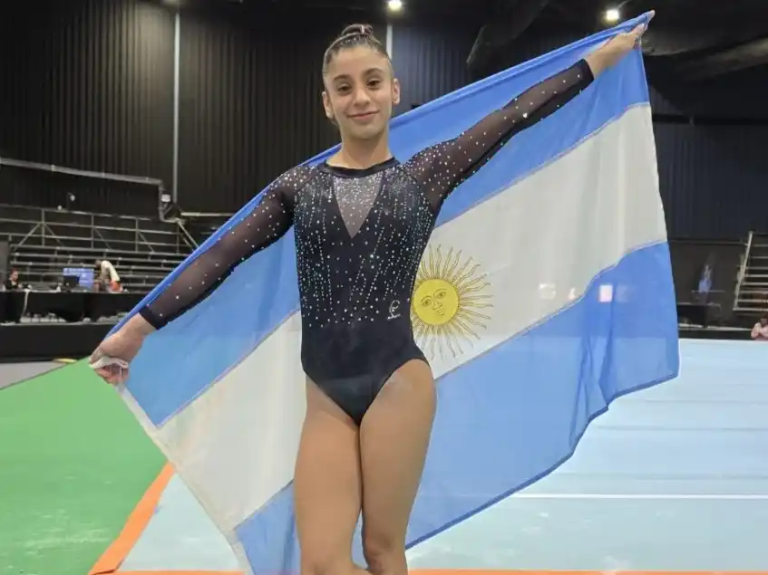 La rafaelina Emilia Acosta brilló con el equipo argentino.