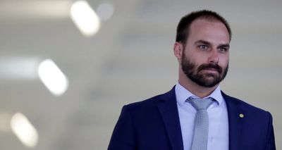 Eduardo Bolsonaro, imputado por "amenazar a las autoridades judiciales y de otros poderes"