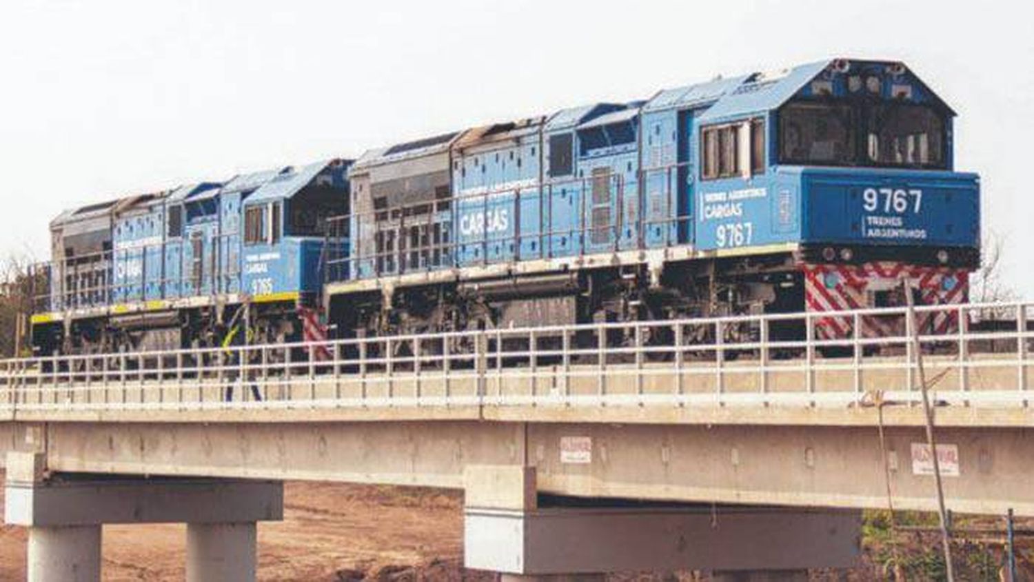 Los trenes operados por el  Estado ganan participación en el volumen de carga