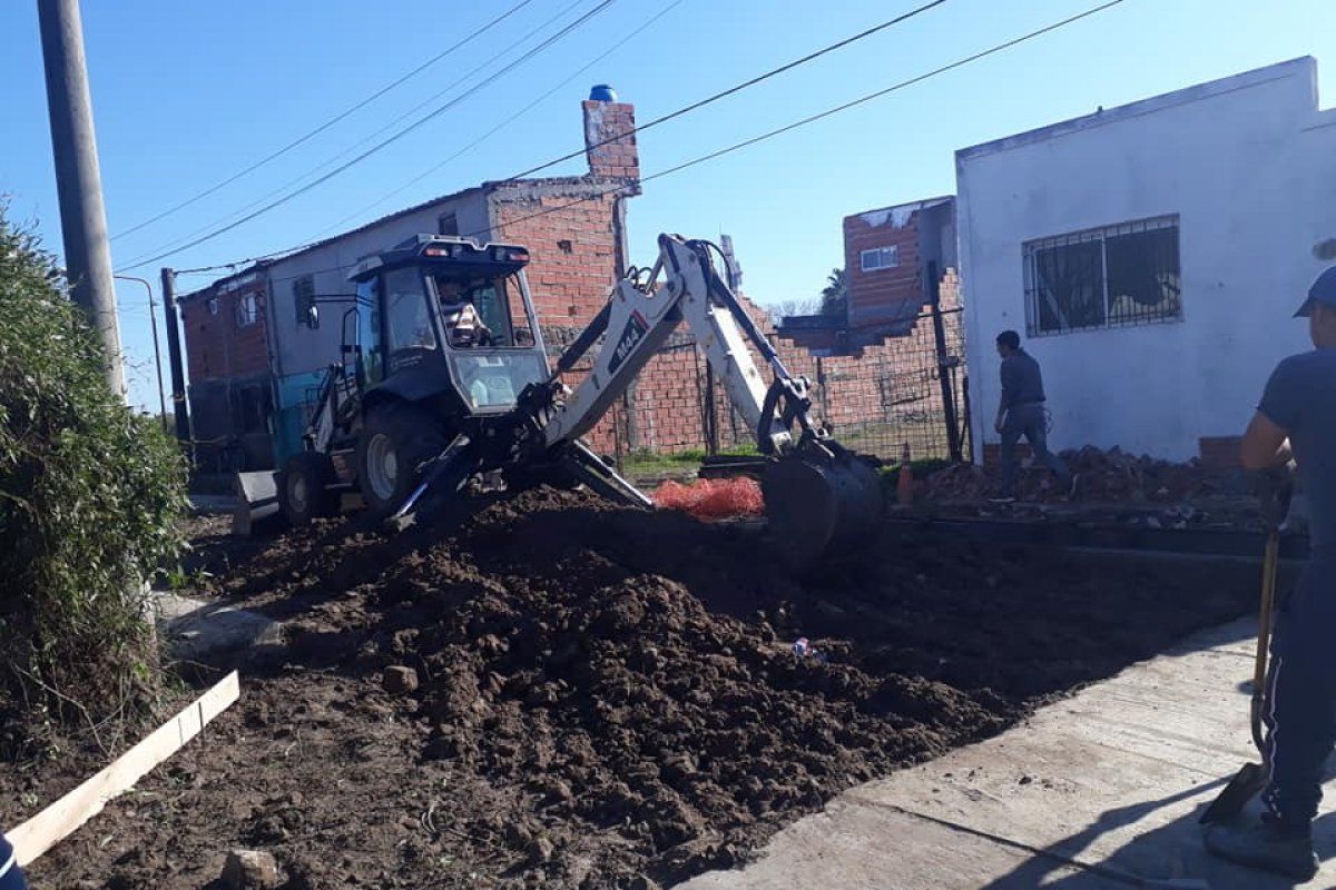 Realizan varias obras de pavimentación y cordón cuneta: ya culminaron tres