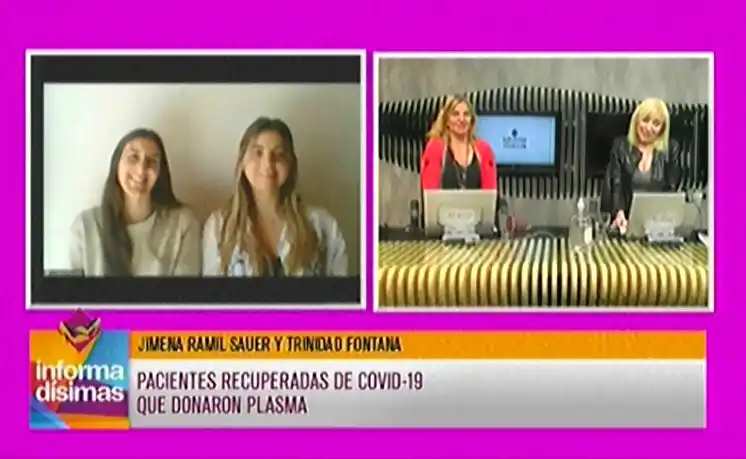 Pacientes recuperadas de Covid-19 que donaron plasma