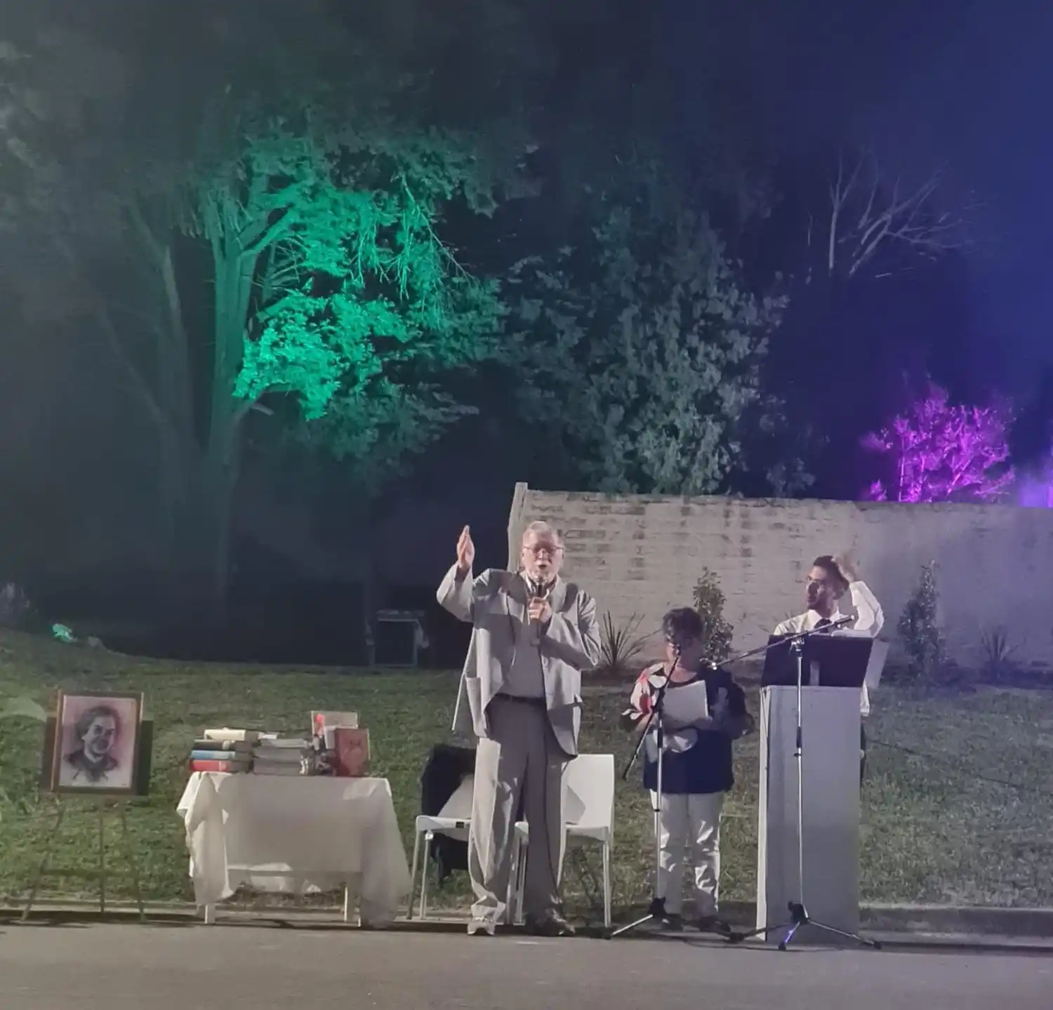 Orlando Britos y Roberto Romani le dan nombre a dos salas de una biblioteca