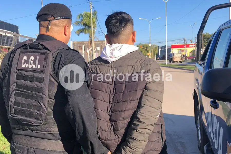 Un sujeto fue capturado por un robo realizado el dia martes