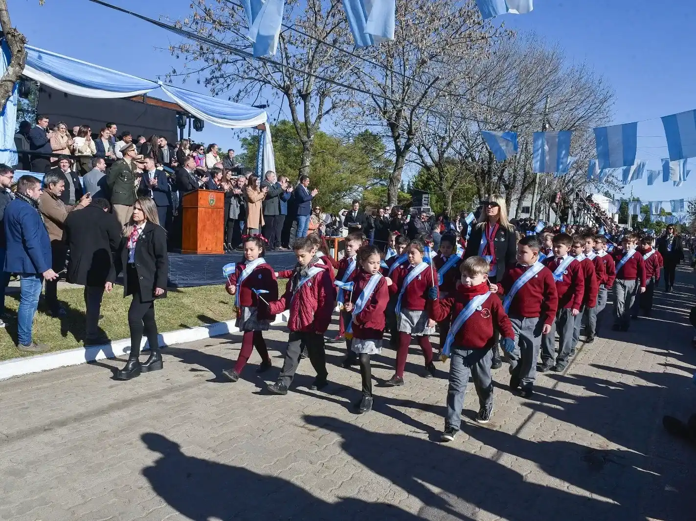 Pueblo Belgrano ultima detalles para los festejos por el Día de la Bandera