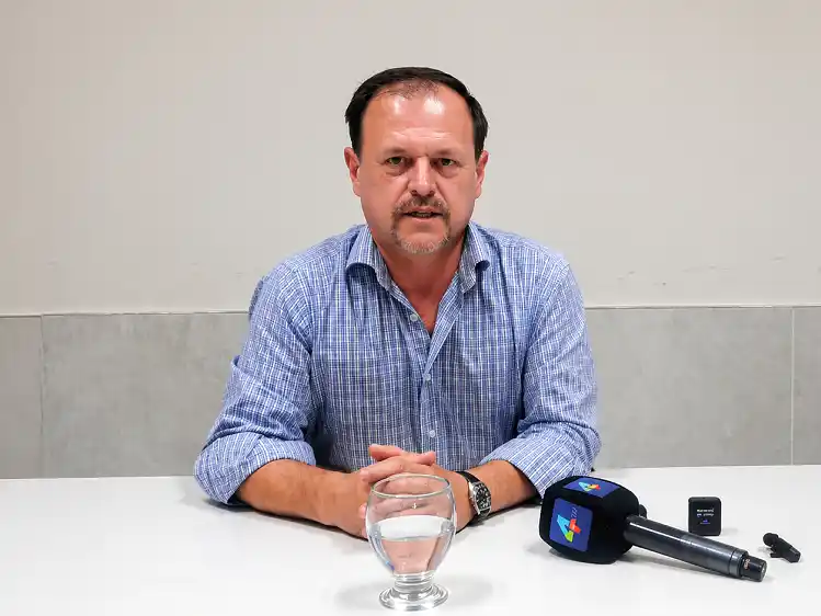 Sergio Aladio, secretario general del Sindicato de Camioneros en la provincia de Santa Fe.