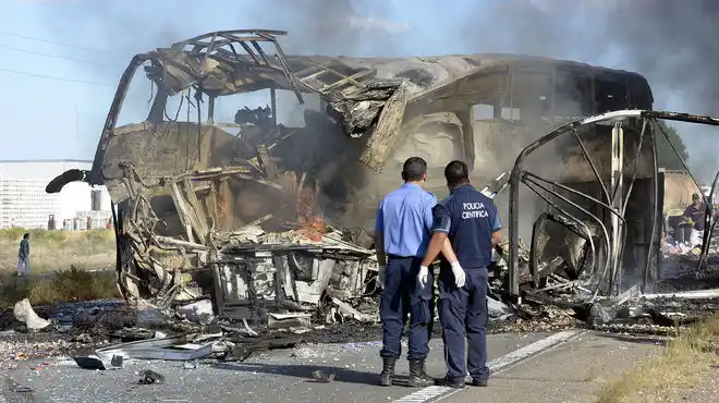 Aún quedan internados nueve heridos 