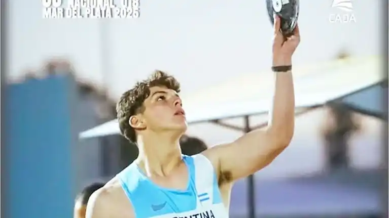 Inspiración juvenil en el atletismo: Lucas Miño y su sueño olímpico 2025