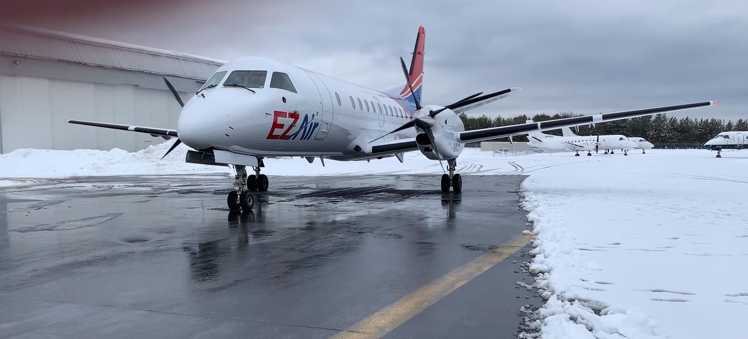 EZAir recibe su primer avión Saab 340, espera la entrega del segundo y piensa incorporar dos aviones más