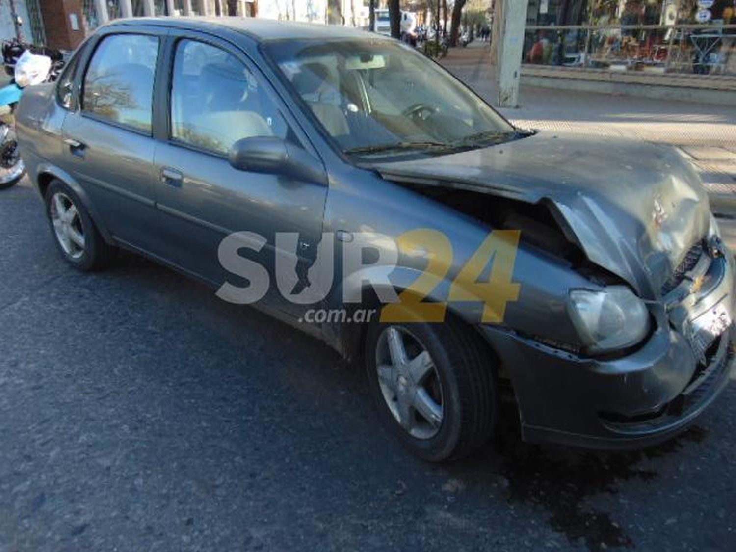 Chocaron dos autos en el centro de Venado Tuerto