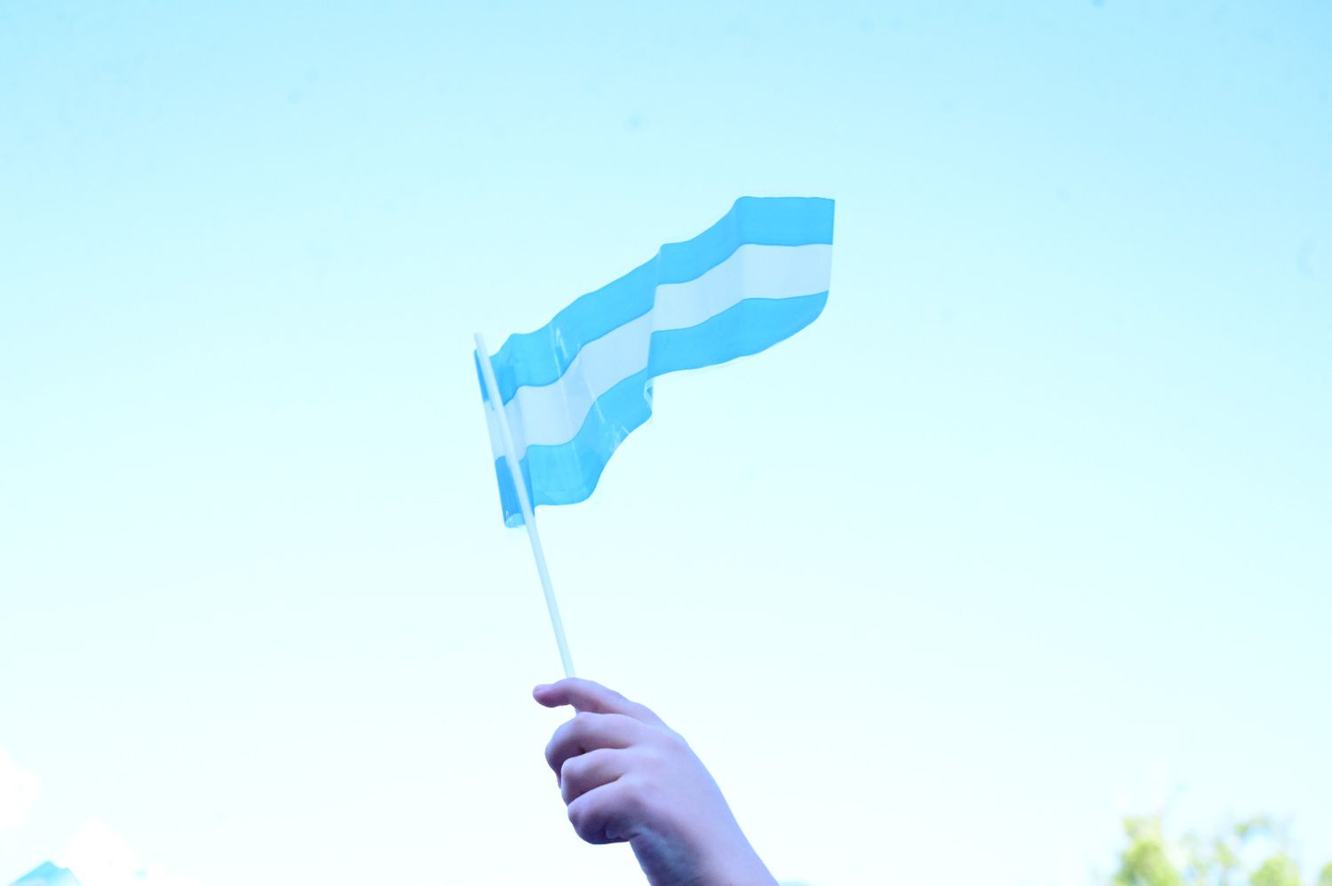 Se realizó el acto y la Promesa a la Bandera en la plaza Belgrano: mirá todas las fotos