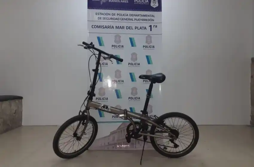 Quiso robar una bicicleta de 80 mil pesos pero fue atrapado