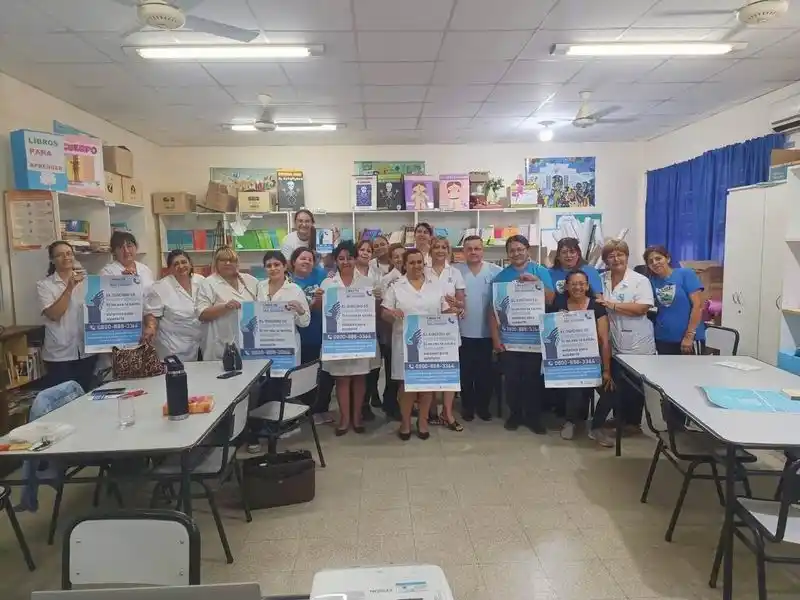 Cerca de 200 docentes fueron capacitados 
para la prevención del suicidio en Clorinda