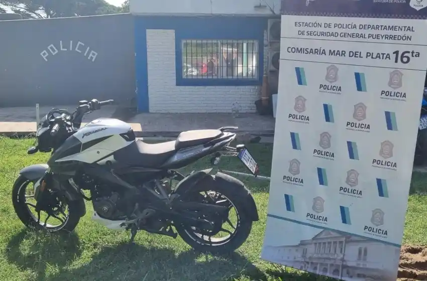 Denunció a su hermano por el robo de una moto y el joven quedó detenido