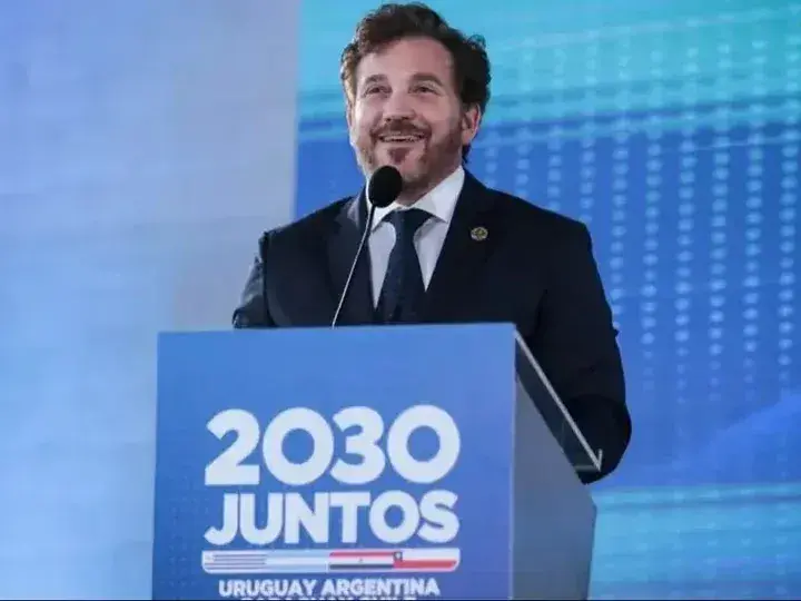 Alejandro Domínguez, Pte. de la CONMEBOL, presiona por un Mundial 2030 con 64 equipos. Foto:CONMEBOL