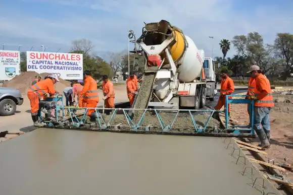 Avanza la Autopista de RN34 en Sunchales: reconstrucción completa de la rotonda principal