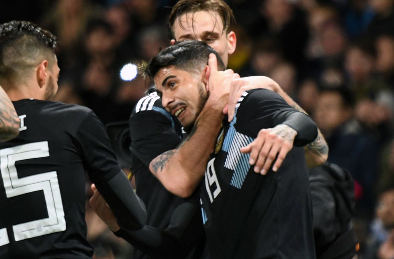 Argentina jugó un buen partido y se impuso ante Italia
