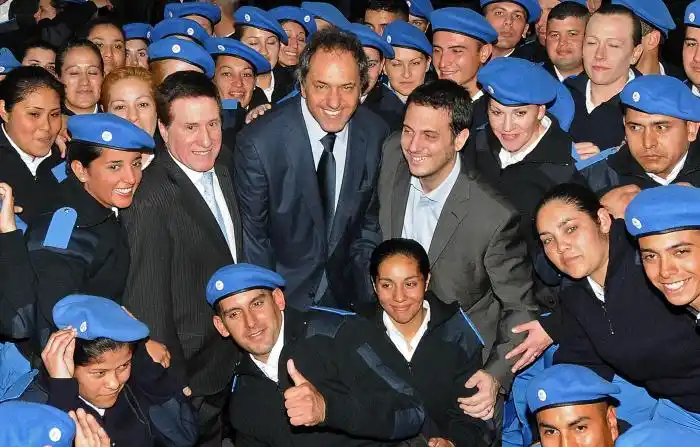  "Usan nuestros argumentos, clara señal que estamos camino a la victoria", dijo Scioli