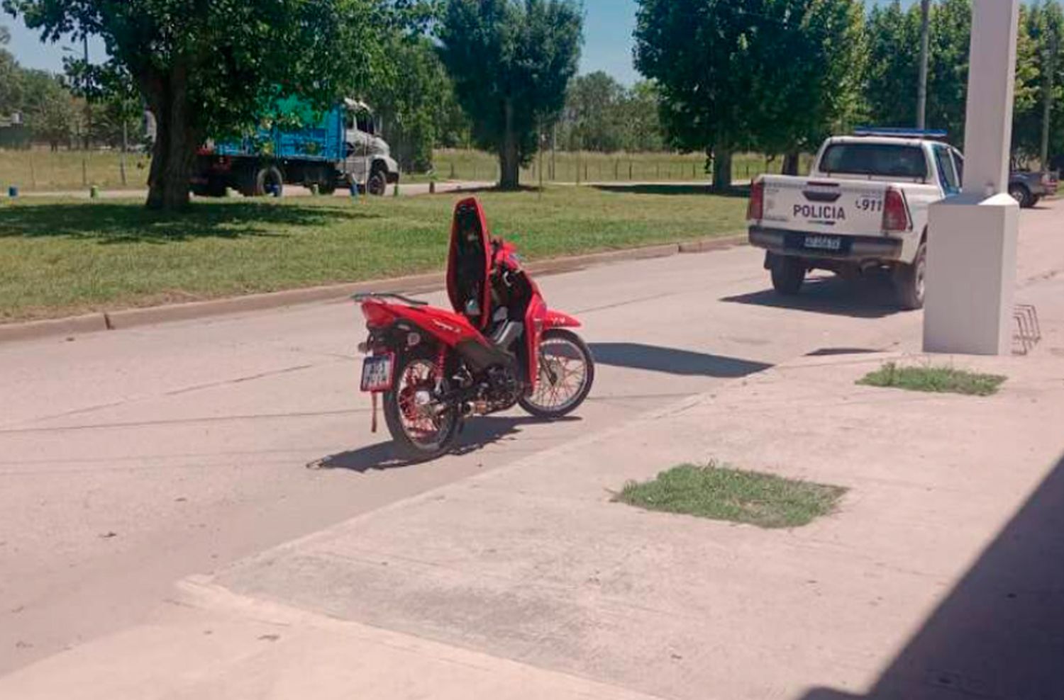 Encuentran en Coronel Vidal una moto robada hace un año en Mar del Plata