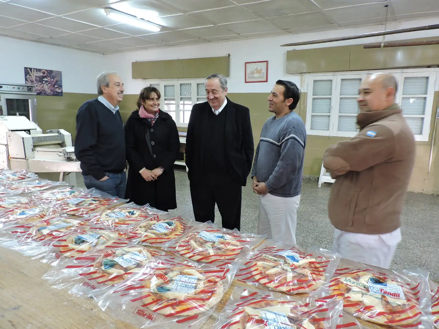El municipio inició nueva etapa del proyecto de elaboración de pre-pizzas