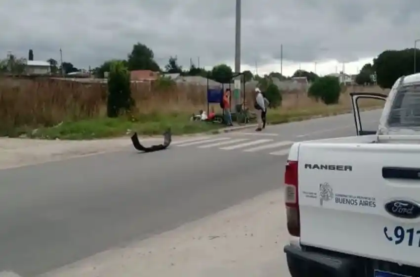 Una niña de 10 años resultó hospitalizada tras un accidente de tránsito