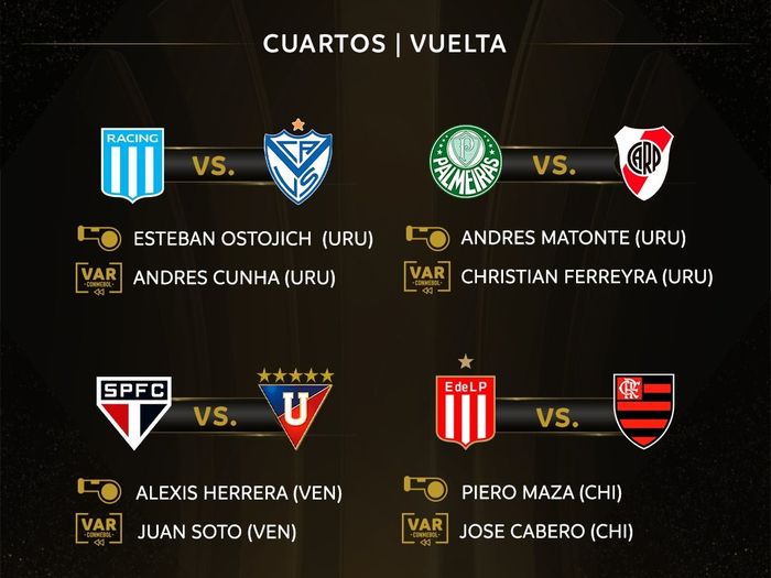 arbitros libertadores