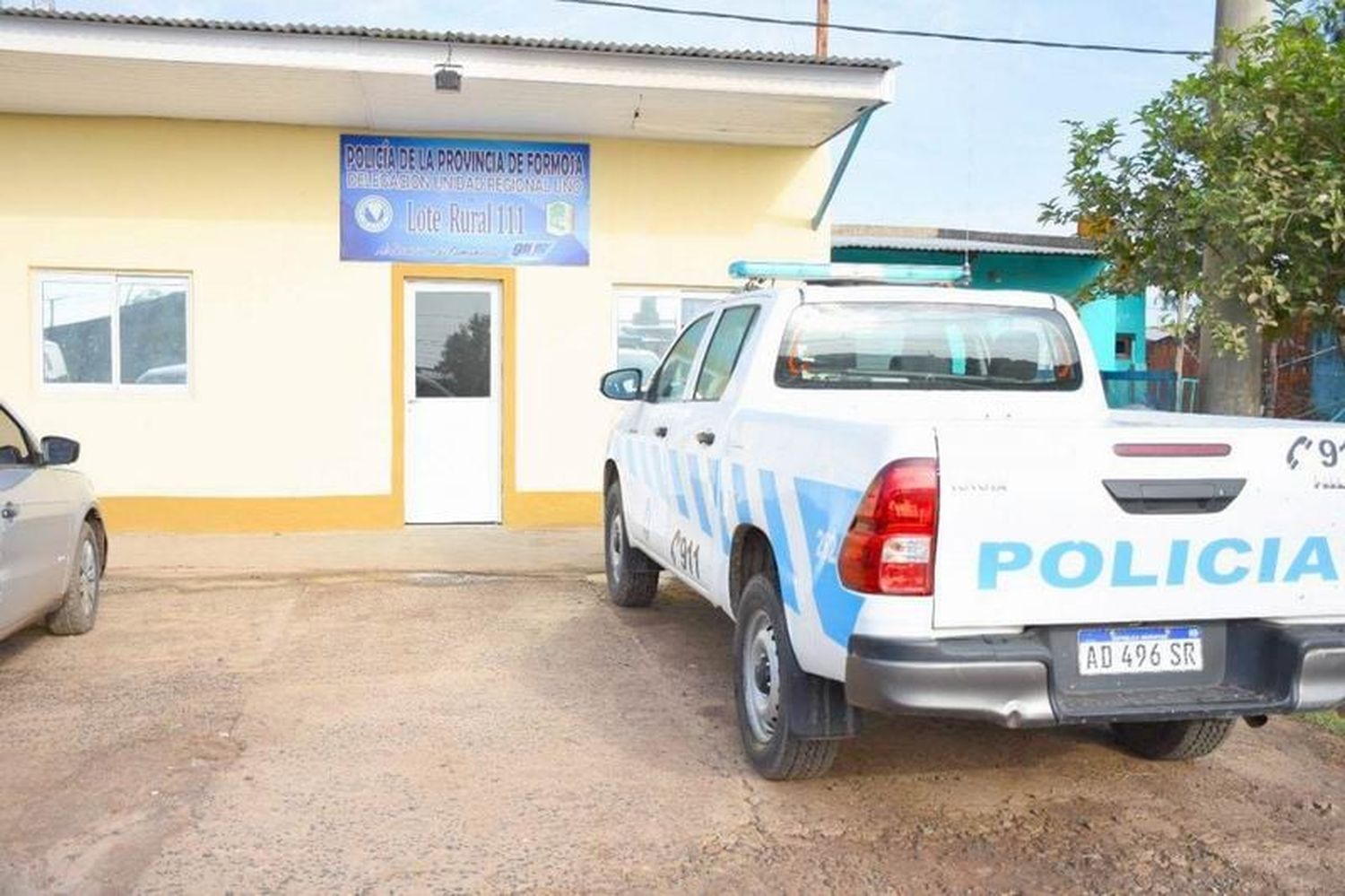 Un policía fue golpeado 
con un hierro en Lote 111