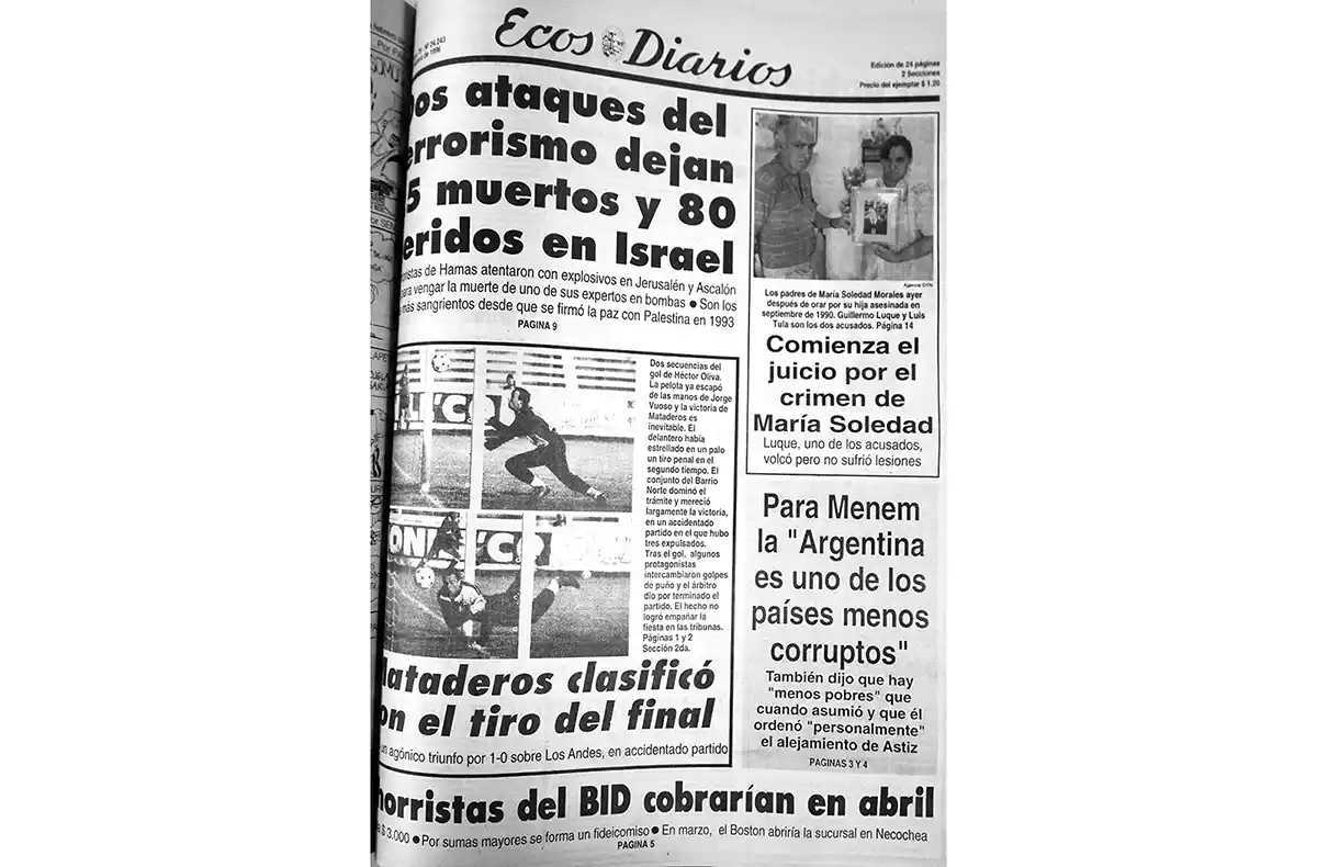 Lunes 26 de febrero de 1996