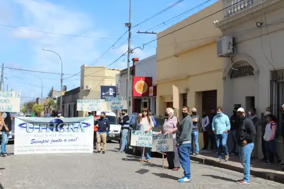 Gastronómicos se manifestaron para volver a trabajar