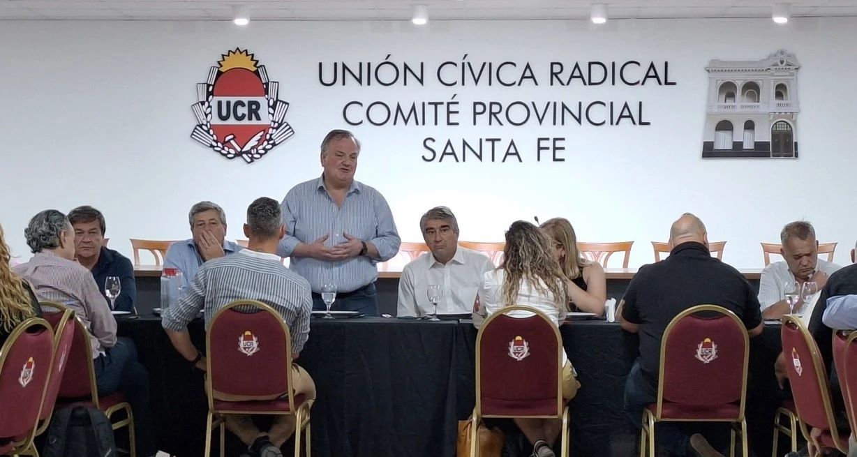 Fue el primer plenario de la coalición de gobierno en 2025. Foto: El Litoral.