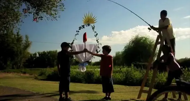 El video del Escudo Nacional protagonizado por chicos de Santa Lucía