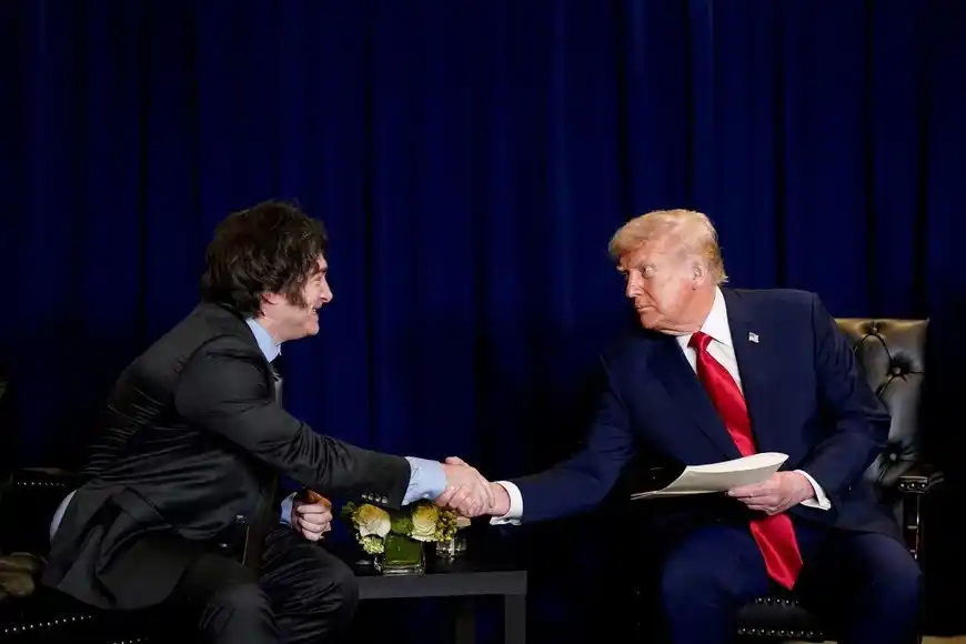 Milei y Trump en Nueva York