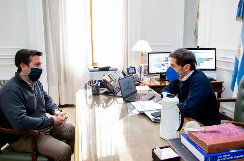 Rojas y Kicillof anunciaron la repotenciación energética para Quequén