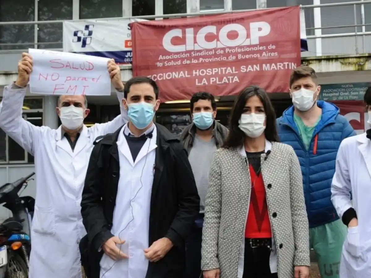 Médicos bonaerenses de Cicop en "estado de alerta y asamblea" 