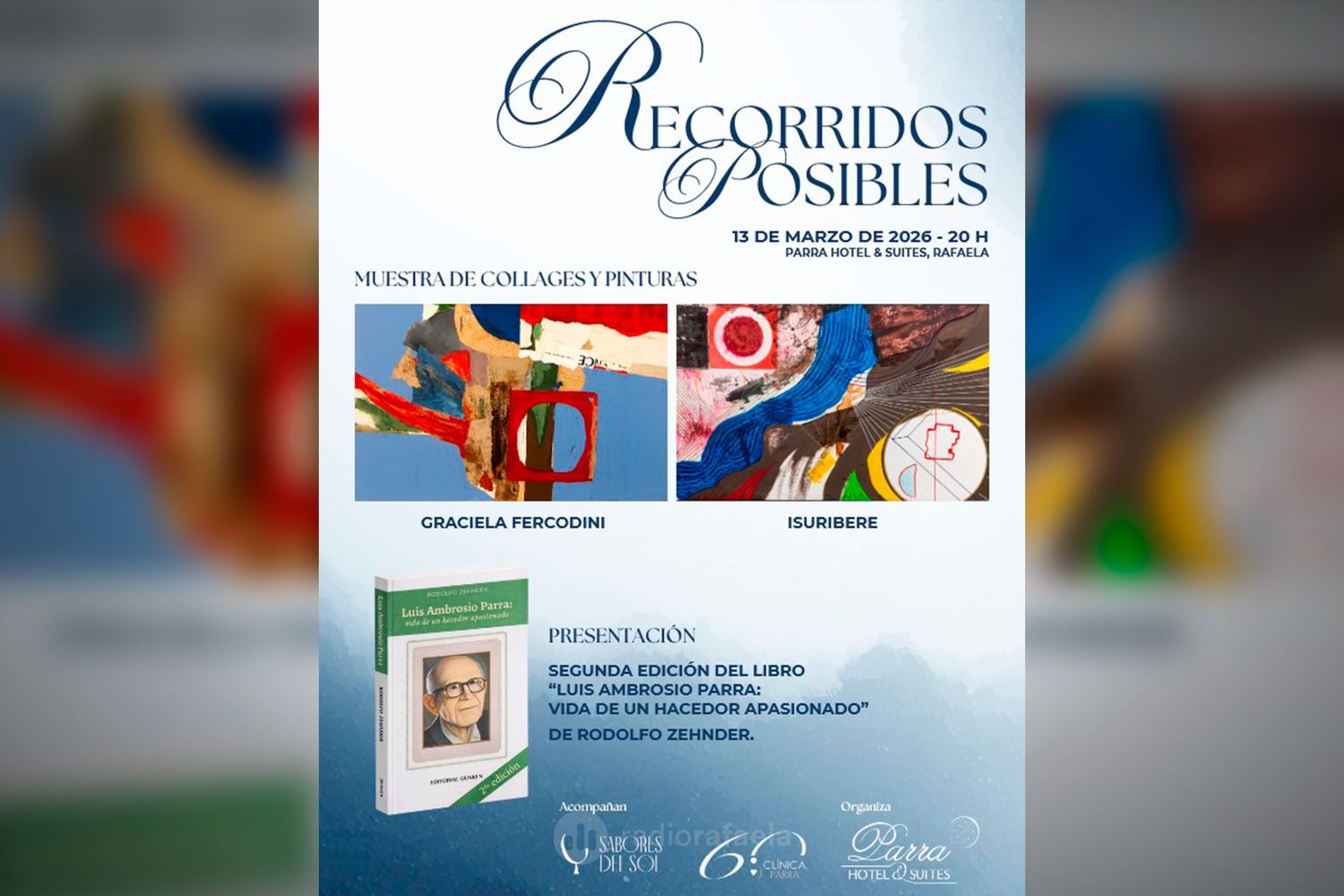 Arte, memoria y música: el Hotel Parra será escenario de “Recorridos posibles”