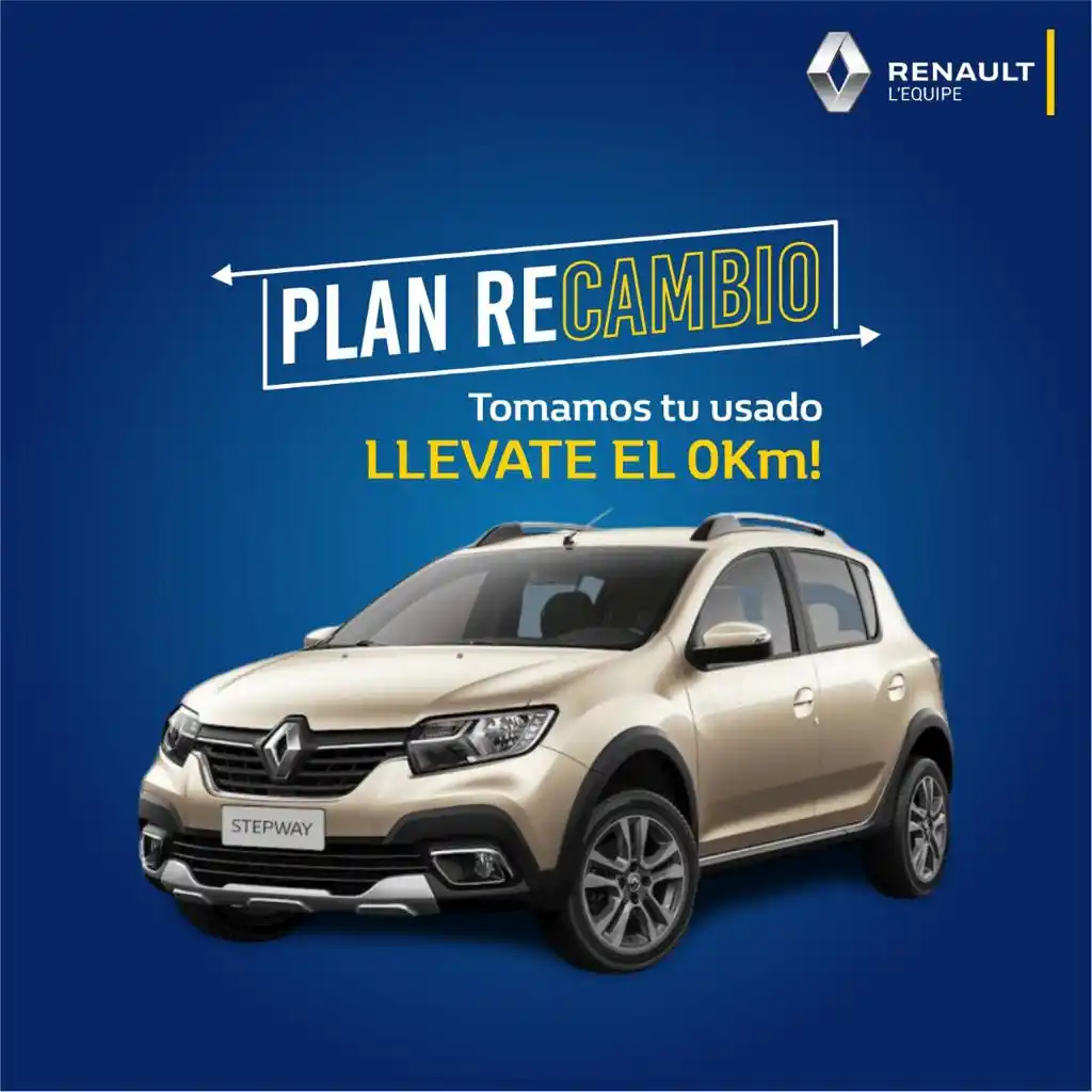 Renault L´equipe está de recorrida por la zona con el "Plan nacional"