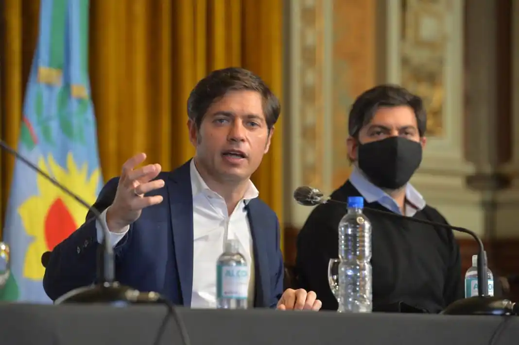 Kicillof se encuentra en aislamiento preventivo pero sin síntomas