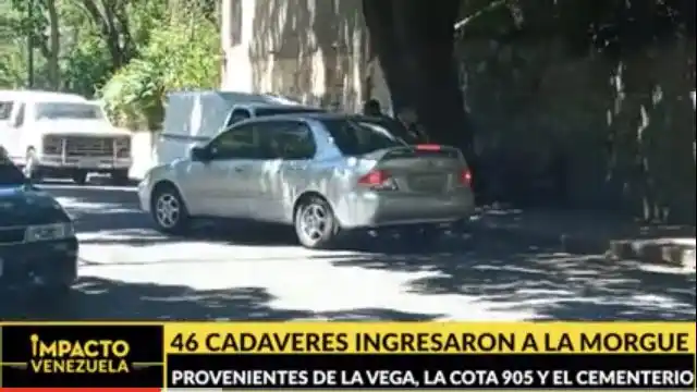 Asciende la cifra a 46 cadáveres ingresados a la morgue de Bello Monte