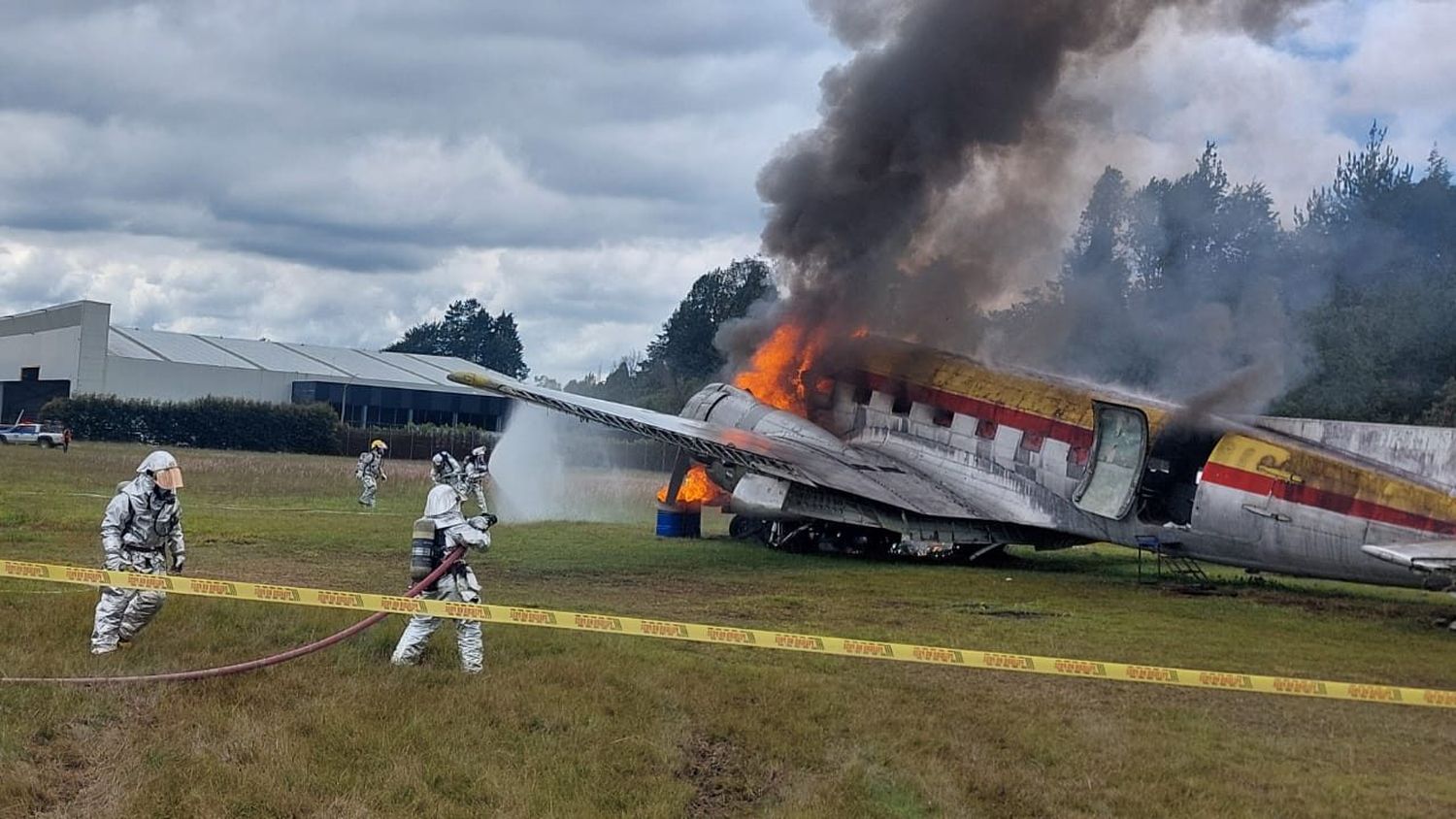 Athenea 2024: Major Air Emergency Drill Conducted at José María Córdova Airport