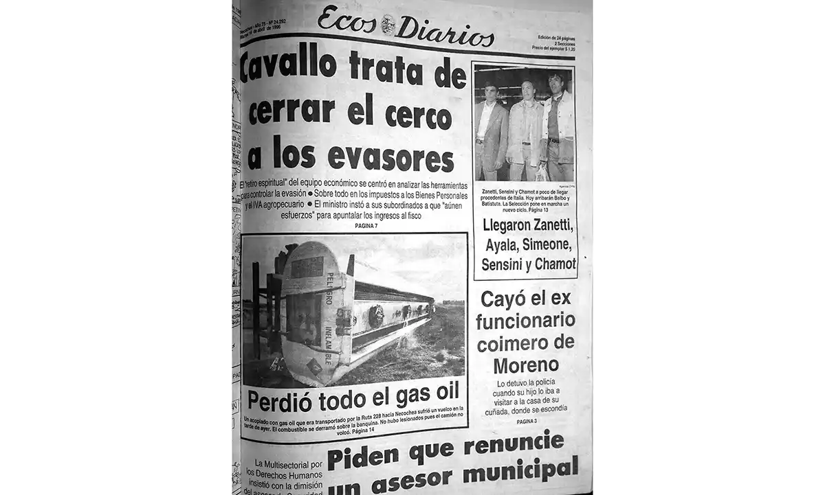 Martes 16 de abril de 1996