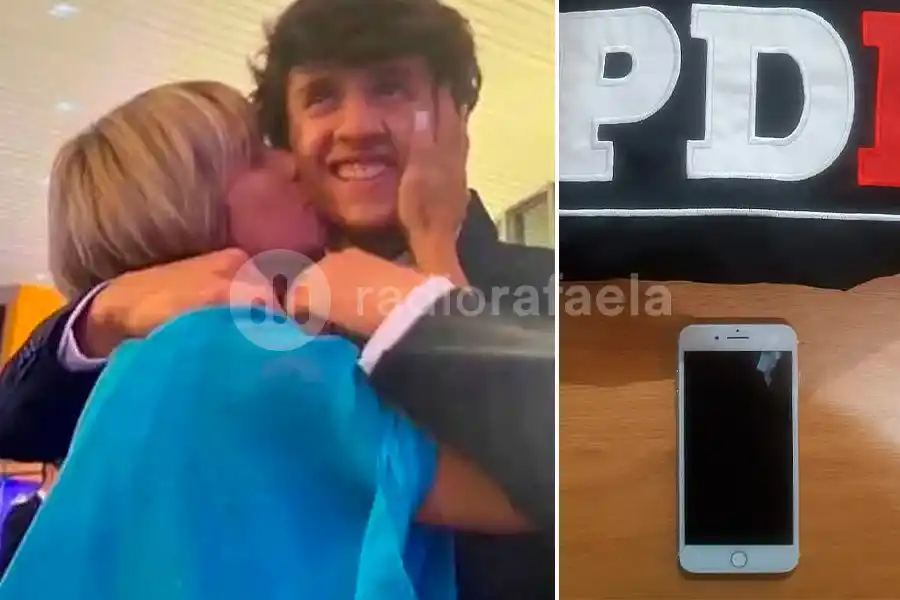 Le robaron el celular de su hijo fallecido y lanzó una campaña para recuperarlo: la PDI lo encontró en Ceres