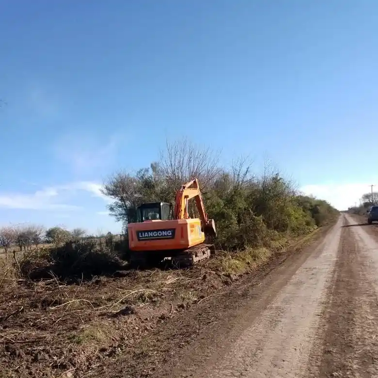 Octavo Distrito: trabajos de mantenimiento en el camino hacia Punta del Monte