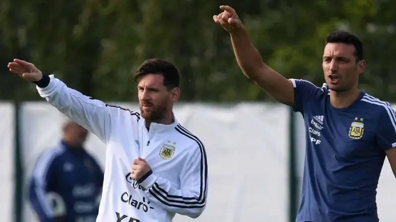 Scaloni explica por qué Messi no es llamado por Argentina