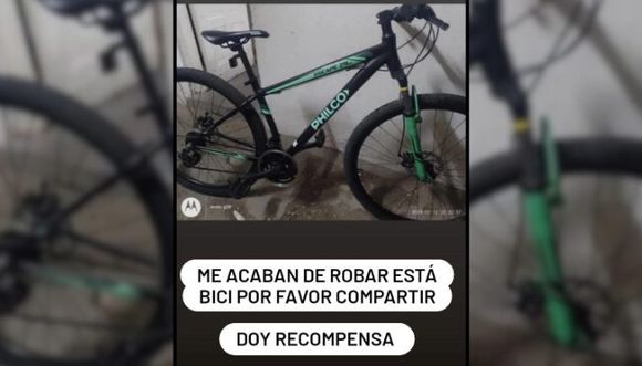 Bicicleta robada