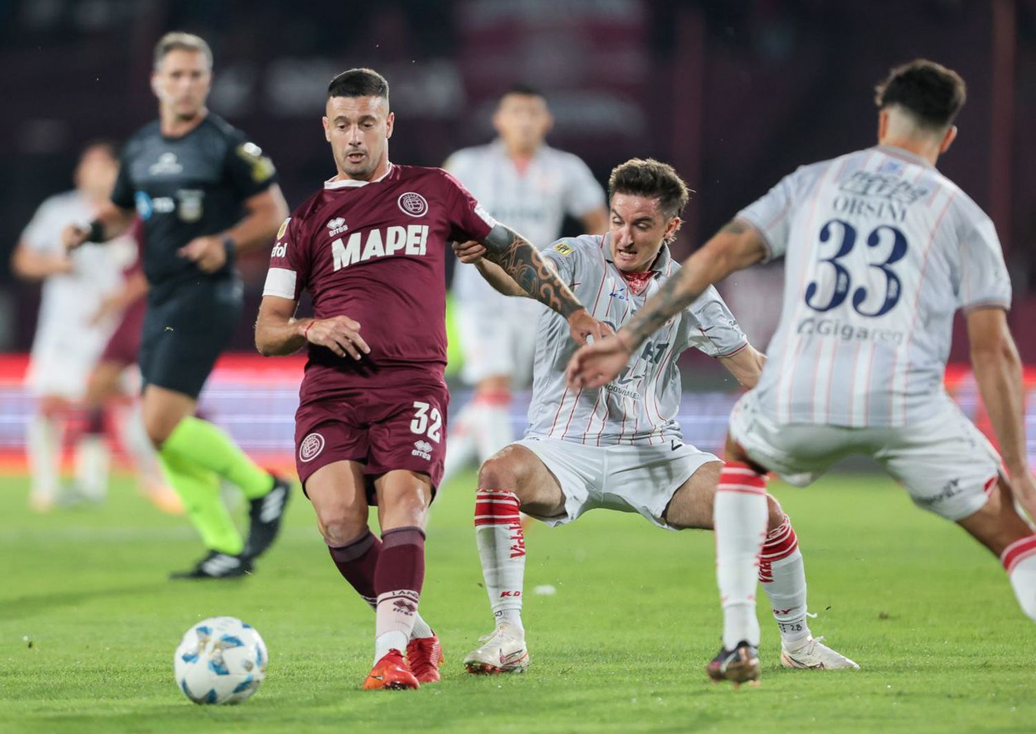Lanús rescató un empate como local ante Unión