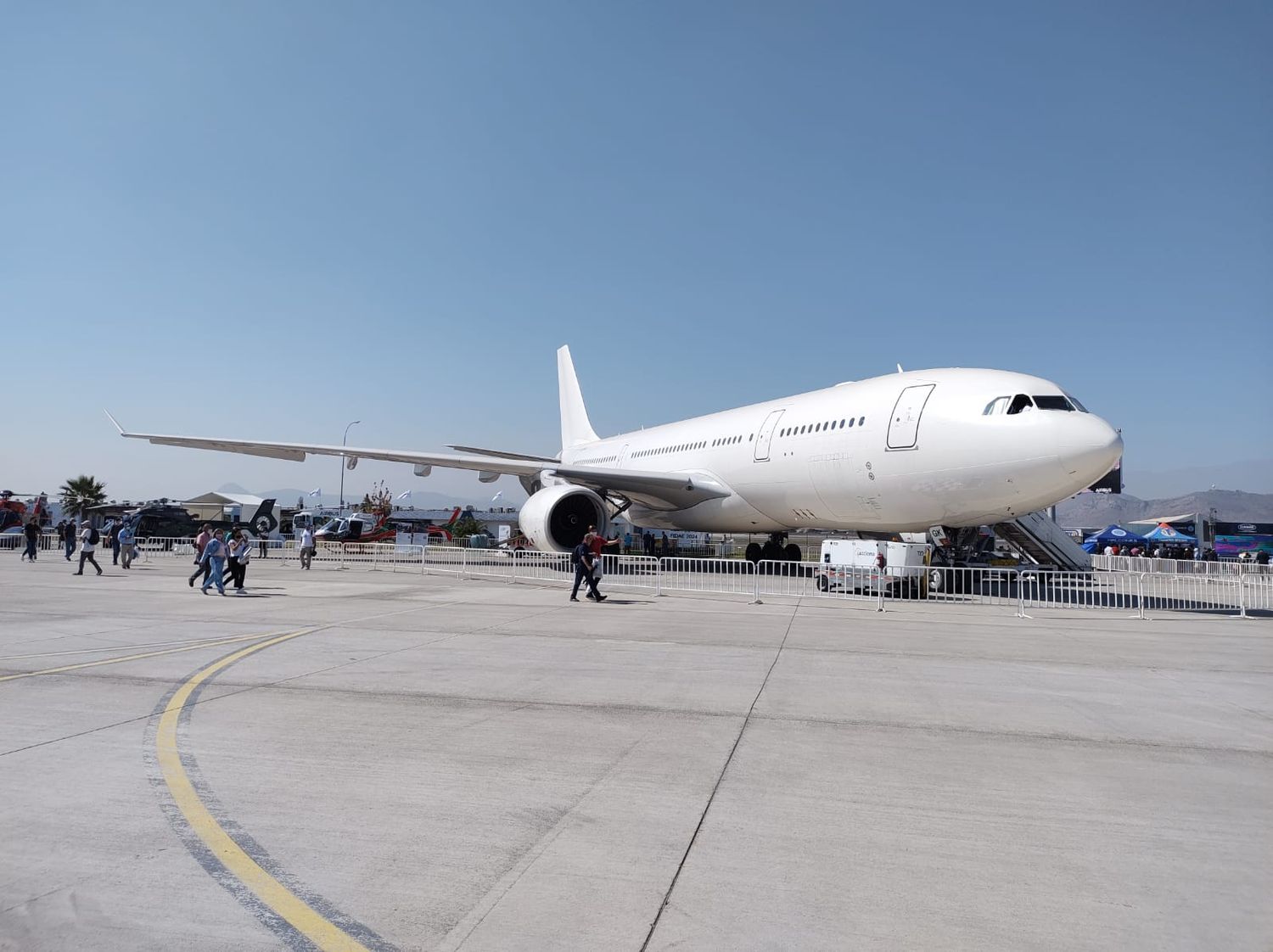 El A330 MRTT blanco, un sutil mensaje de Airbus a los países de la región