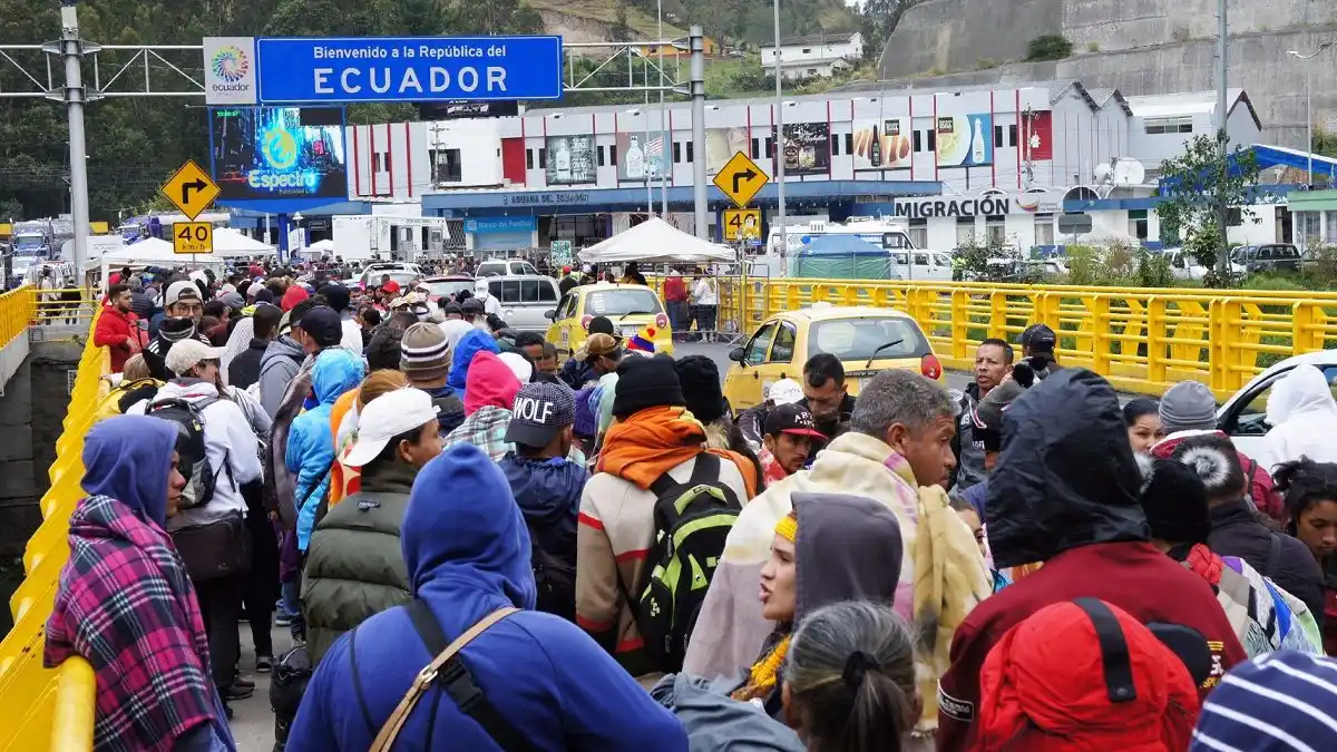 MIGRANTES VENEZOLANOS en Ecuador recibirán $35 millones en ayudas de EE.UU.