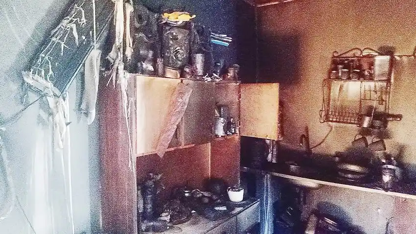 Clorinda: dos menores heridos
en el incendio de su vivienda