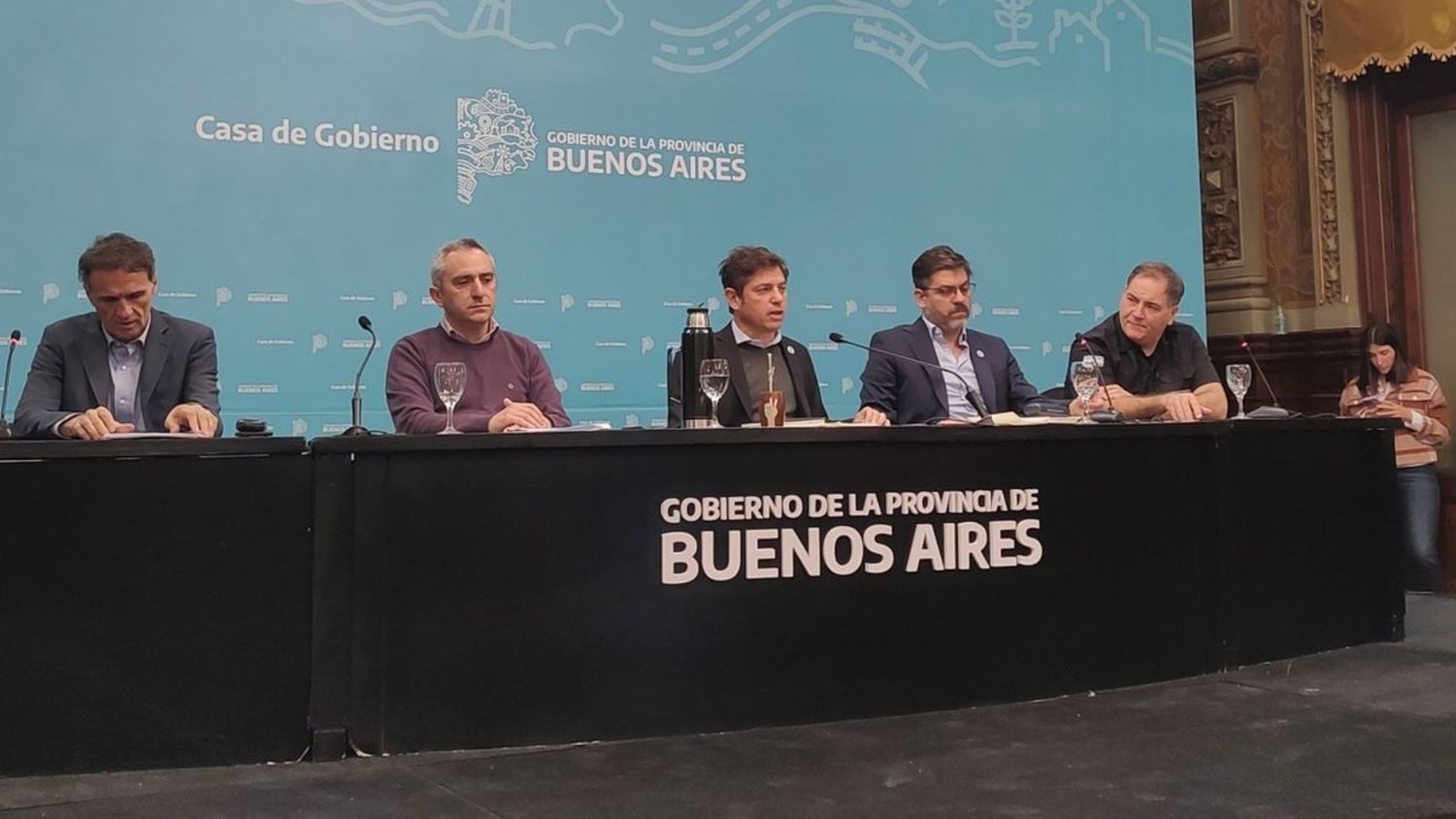 "Estamos viviendo un ataque como nunca se vio a la universidad pública", dijo Kicillof en conferencia  de prensa