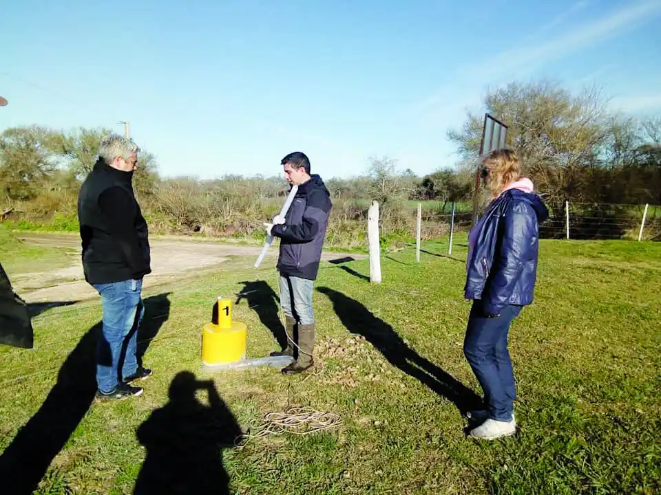 El CONICET tomó muestras de suelo en Gaia