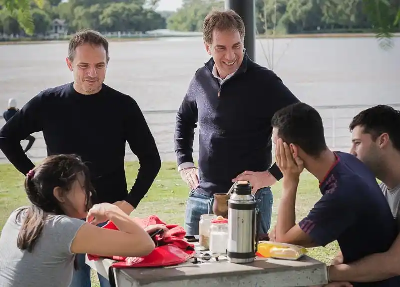 Con un guiño a Santilli, Diego Valenzuela pidió “candidato único” y dijo que es “el más instalado”